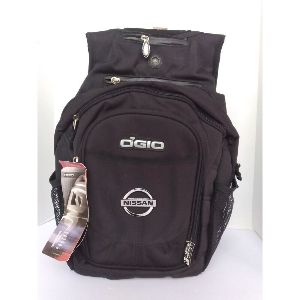 O'Gio Fugitive Black Nissan‎ Car Accessories  Backpack with Laptop Pocket Large